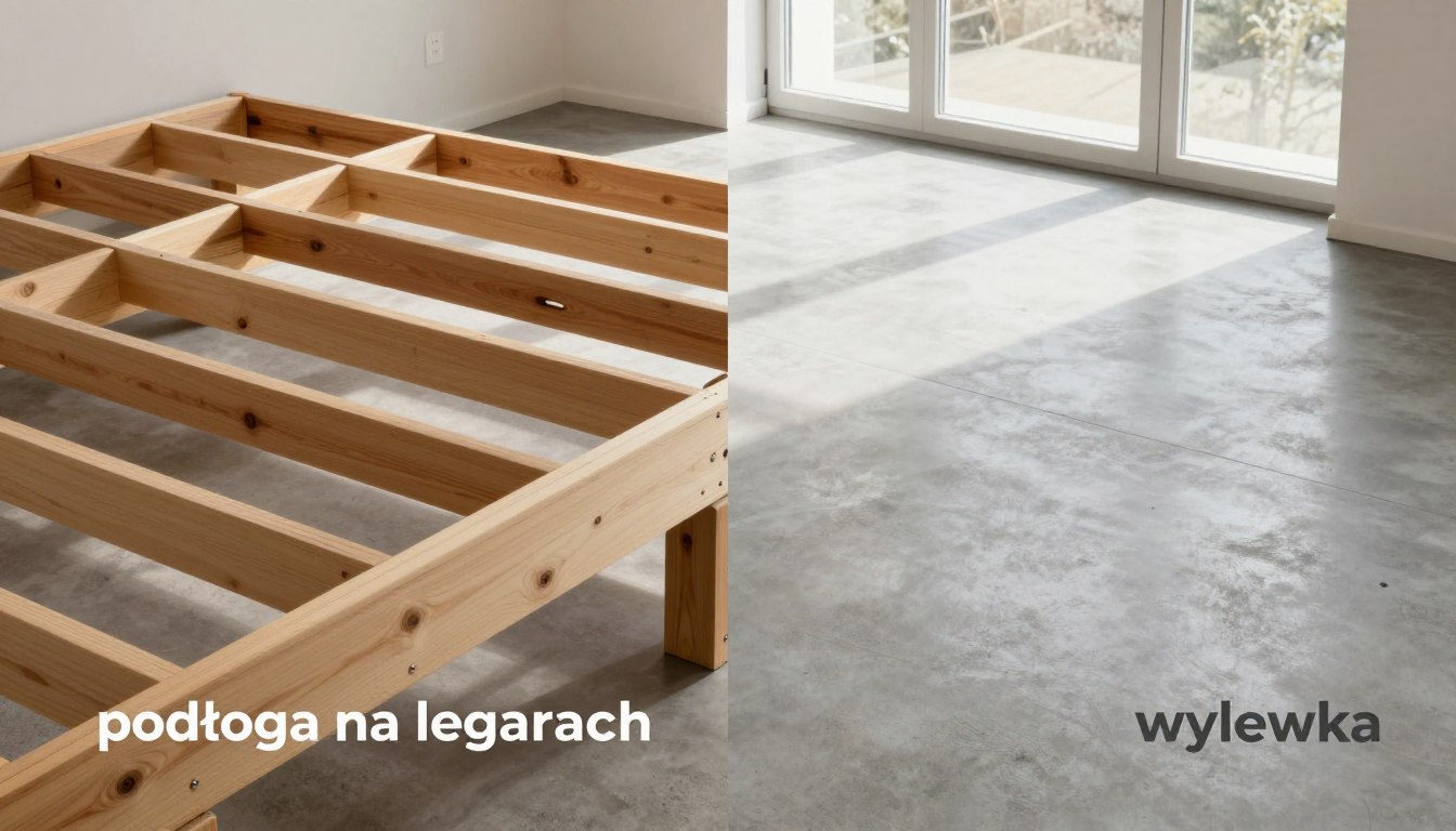 Podłoga na legarach czy wylewka