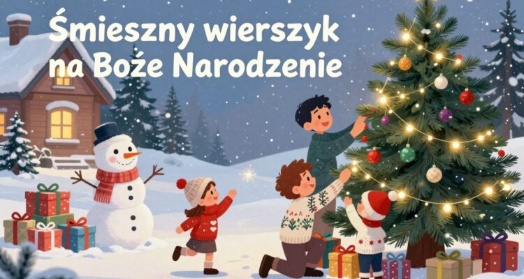 Śmieszny wierszyk na boże narodzenie