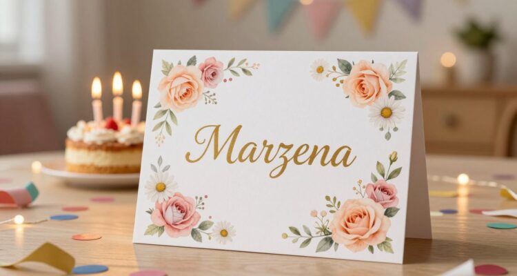 Życzenia urodzinowe dla marzeny
